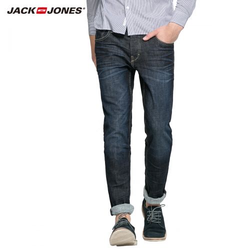 Jeans pour jeunesse pieds Slim JACK JONES en coton Quatre saisons - Ref 1461546