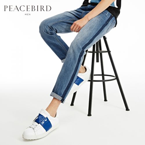 Jeans pour jeunesse PEACEBIRD en coton été - Ref 1461585