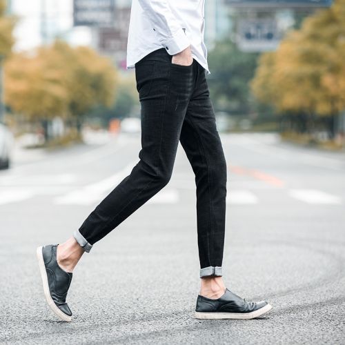 Jeans pour jeunesse pieds Slim TONLION - Ref 1461685