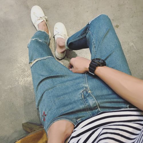 Jeans pour jeunesse pieds Slim BWXD été - Ref 1461687