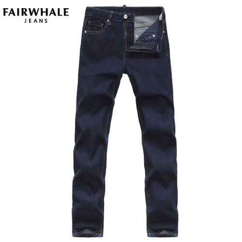 Jeans pour jeunesse coupe droite MARK FAIRWHALE Coton fibre de polyester cellulose régénérée fibres automne - Ref 1461698