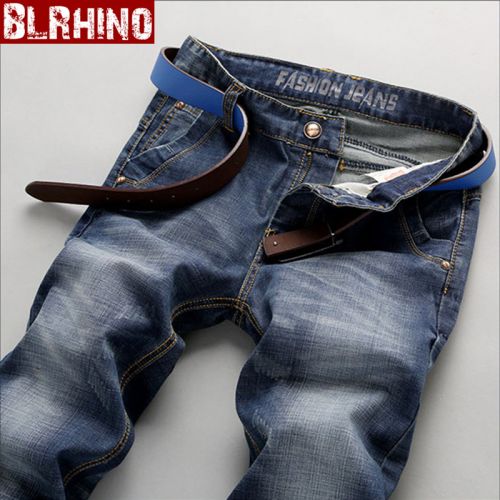 Jeans pour adolescent coupe droite Coton fibre élastique de polyuréthane spandex Quatre saisons - Ref 1461737