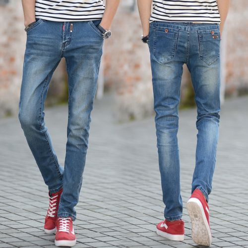 Jeans pour jeunesse pieds Slim JOBOLLSEN en coton Quatre saisons - Ref 1461820