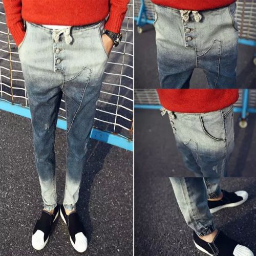 Jeans pour adolescent pieds Slim automne - Ref 1461880