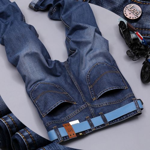 Jeans pour jeunesse droite coton été - Ref 1461924