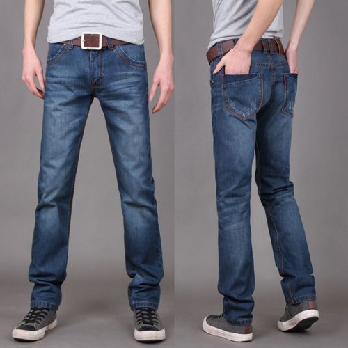 Jeans pour jeunesse droite coton automne - Ref 1461985