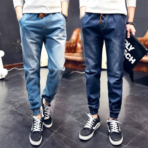 Jeans pour adolescent Sarouel en coton printemps - Ref 1462029