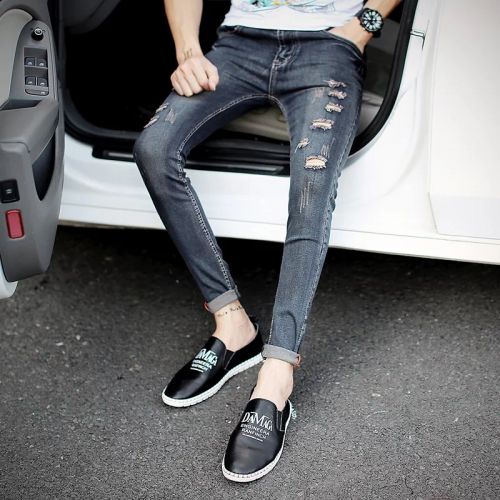 Jeans pour adolescent pieds Slim été - Ref 1462070