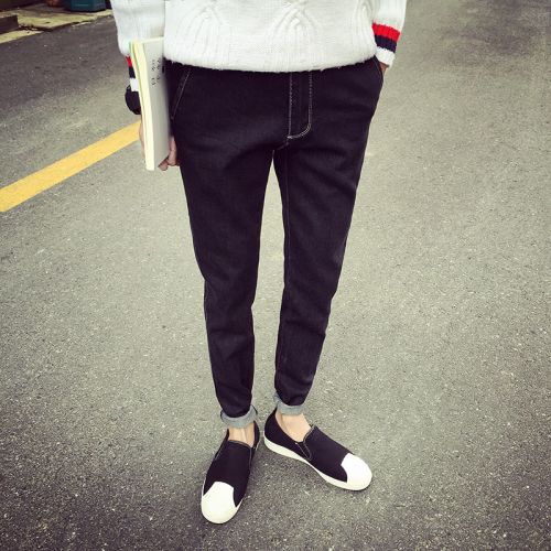 Jeans pour jeunesse pieds Slim en coton automne - Ref 1462179
