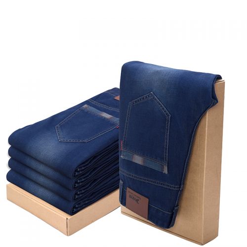 Jeans pour jeunesse coupe droite en coton automne - Ref 1462218