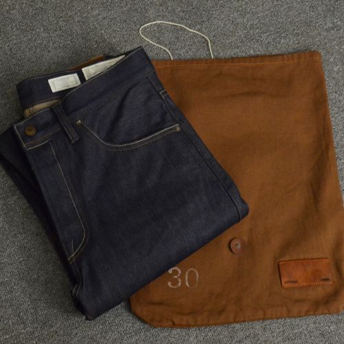 Jeans pour jeunesse pieds Slim en coton automne - Ref 1462235