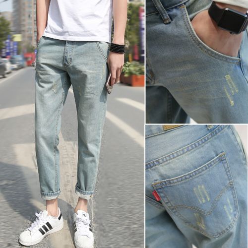 Jeans pour adolescent Sarouel en coton automne - Ref 1462247