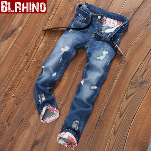 Jeans pour adolescent coupe droite Coton fibre de polyester été - Ref 1462251