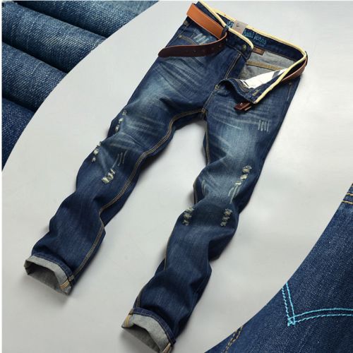 Jeans droite coton - Ref 1462267