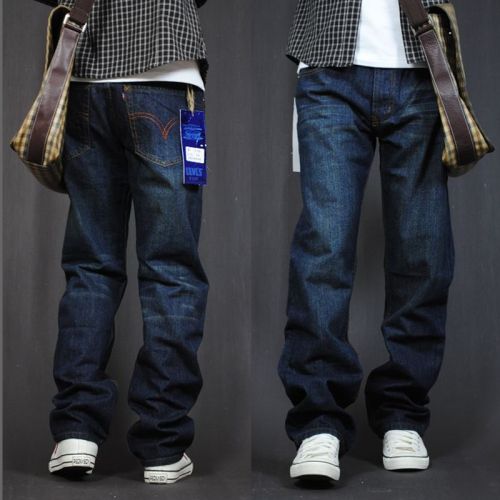 Jeans pour jeunesse coupe droite en coton automne - Ref 1462293