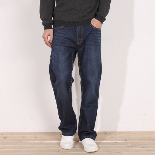 Jeans droite YZGF coton pour automne - Ref 1462317
