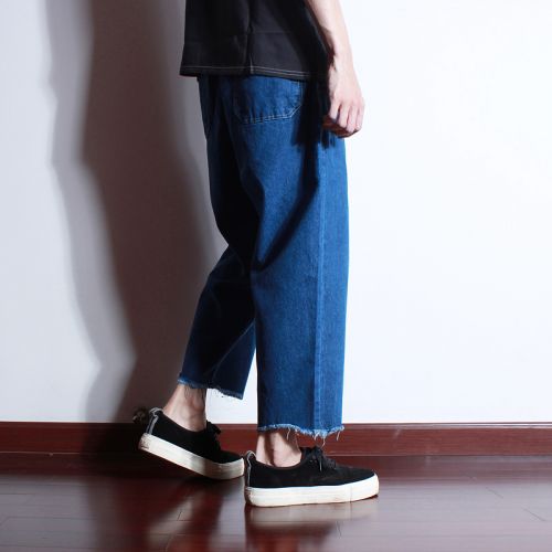 Jeans pour jeunesse droite coton été - Ref 1462344