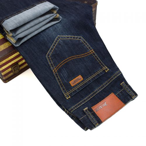 Jeans pour jeunesse coupe droite à de fibres polyester, coton régénéré fibre cellulose Quatre saisons - Ref 1462378