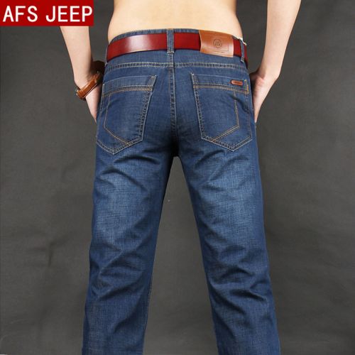 Jeans droite AFS JEEP coton pour été - Ref 1462404