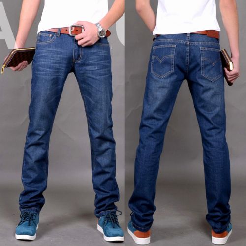 Jeans pour adolescent coupe droite en CVC été - Ref 1462472