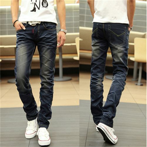 Jeans pour adolescent pieds Slim JEANS en coton automne - Ref 1462483
