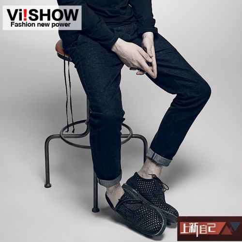 Jeans pour jeunesse pieds Slim VIISHOW en coton automne - Ref 1462544