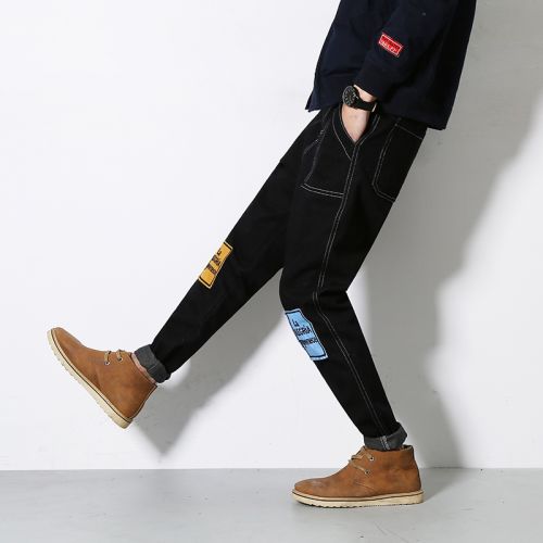 Jeans pour adolescent Sarouel en coton automne - Ref 1462552