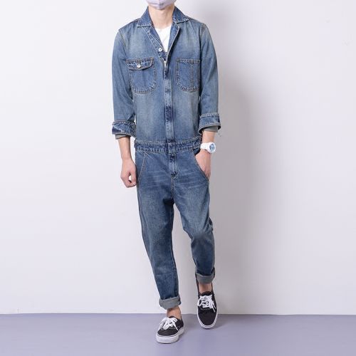 Jeans pour jeunesse Siamois en coton automne - Ref 1462571