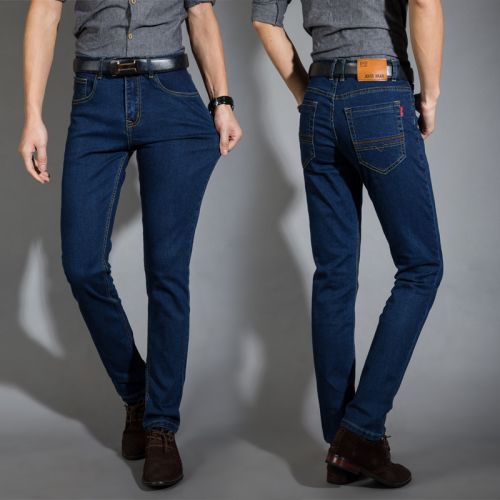 Jeans pour jeunesse coupe droite RIYUEHORSE en coton Quatre saisons - Ref 1462575