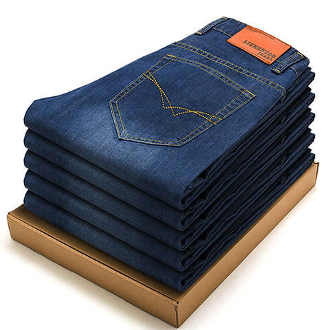 Jeans pour adolescent coupe droite en CVC été - Ref 1462580