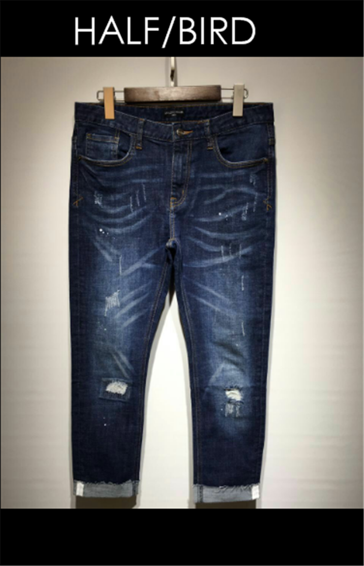 Jeans pieds Slim en coton pour Quatre saisons - Ref 1462593