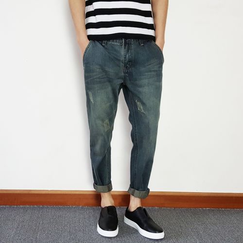 Jeans pour jeunesse droite BROOKS BROTHERS coton été - Ref 1462597