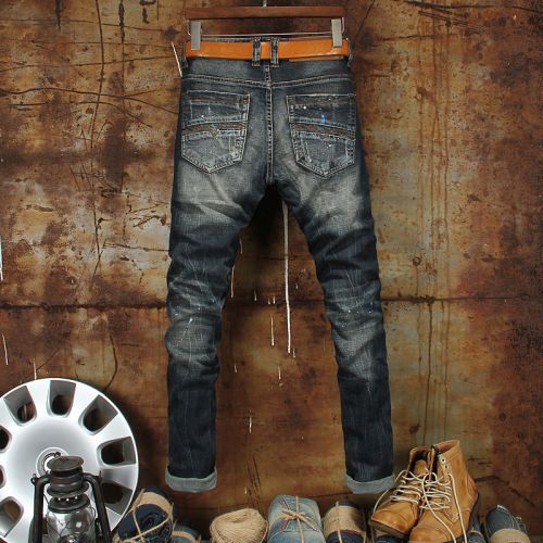 Jeans pour jeunesse pieds Slim DISIOL en coton Quatre saisons - Ref 1462599