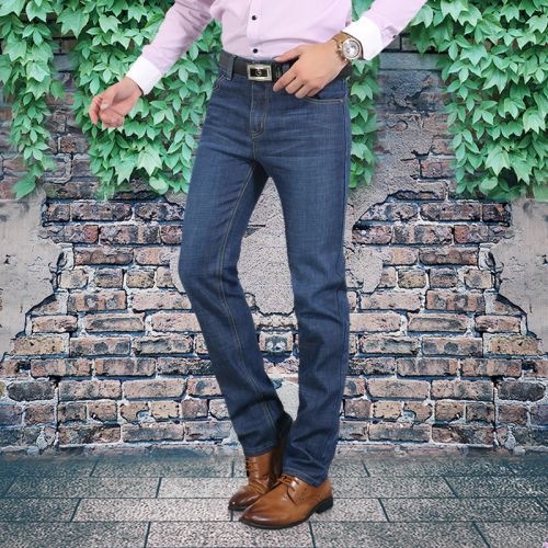Jeans pour jeunesse coupe droite WAYJAR en CVC printemps - Ref 1462625