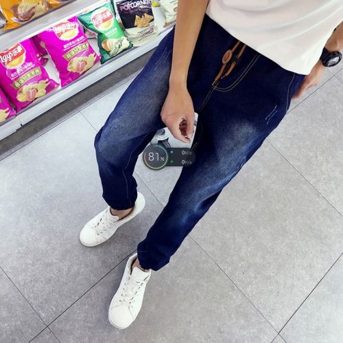 Jeans pour adolescent pieds Slim Quatre saisons - Ref 1462643