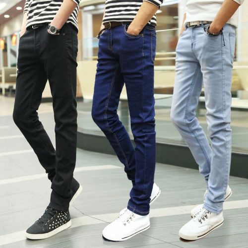 Jeans pour adolescent pieds Slim automne - Ref 1462686