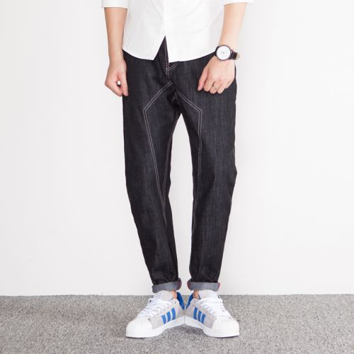 Jeans pour jeunesse Sarouel en coton automne - Ref 1462724