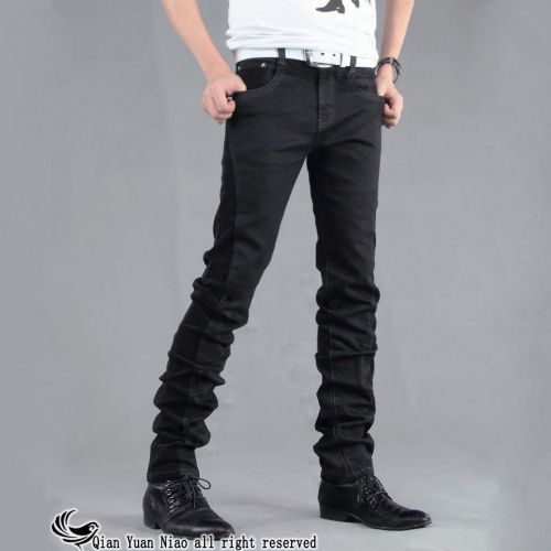 Jeans pour jeunesse pieds Slim en coton Quatre saisons - Ref 1462728