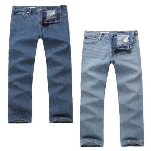 Jeans droite coton pour hiver - Ref 1462773