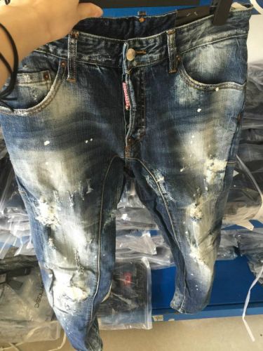 Jeans pieds Slim en coton pour Quatre saisons - Ref 1462830