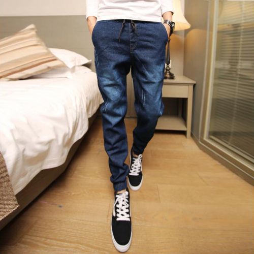 Jeans pour grands chantiers pieds Slim de coton, fibres polyester automne - Ref 1462857
