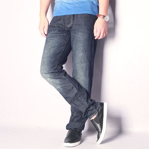 Jeans coupe droite en coton pour Quatre saisons - Ref 1462872
