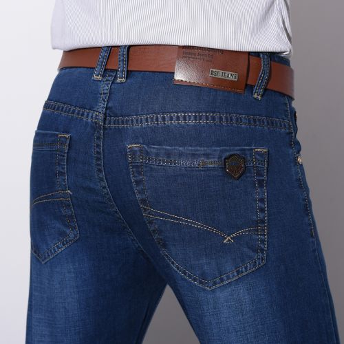 Jeans coupe droite JEANS en coton pour été - Ref 1462957
