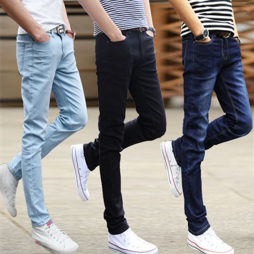 Jeans pour adolescent pieds Slim Quatre saisons - Ref 1462967