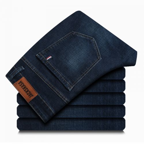 Jeans pour grands chantiers coupe droite JEANS en coton bio écologique Quatre saisons - Ref 1462994