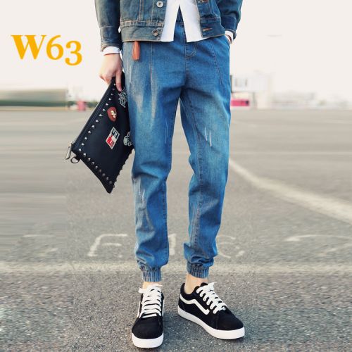 Jeans pour jeunesse pieds Slim printemps - Ref 1463011