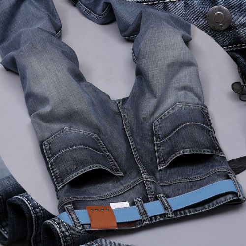 Jeans pour jeunesse coupe droite JEANS en coton printemps - Ref 1463114