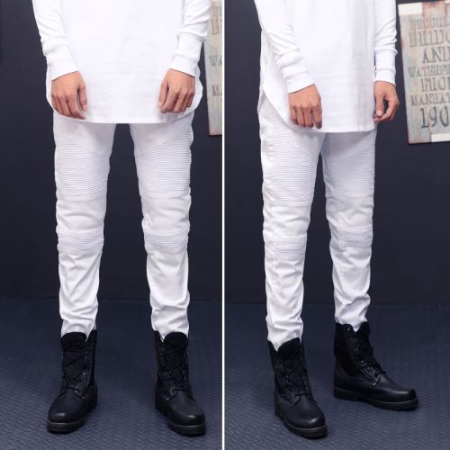 Jeans pour adolescent pieds Slim SEVENSVEE en coton hiver - Ref 1463136