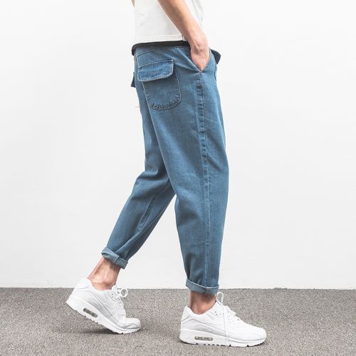 Jeans pour adolescent Sarouel en coton été - Ref 1463142