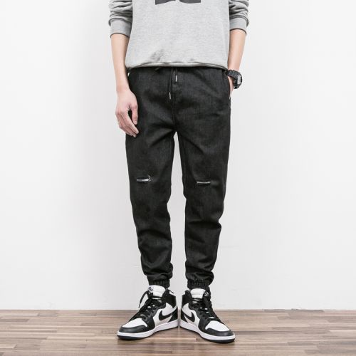 Jeans pour jeunesse Sarouel en coton printemps - Ref 1463180